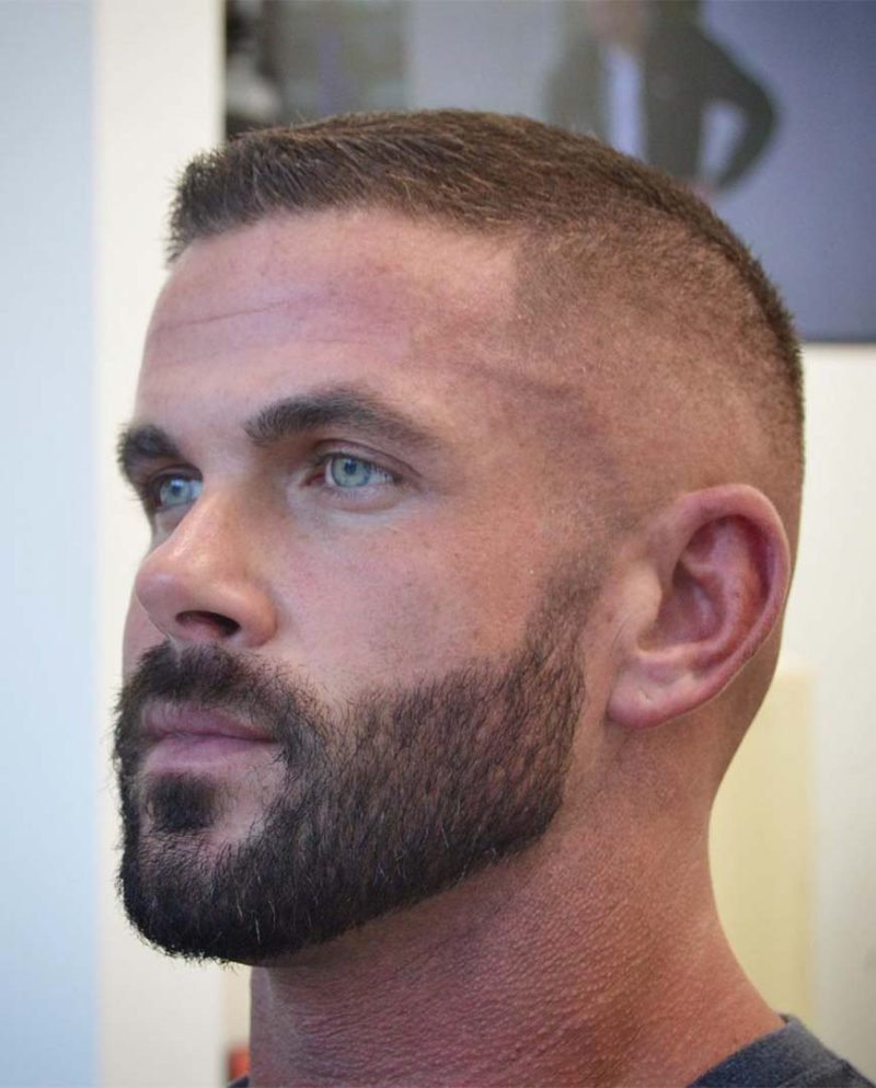Classic Military Buzz Cut buzz cut style